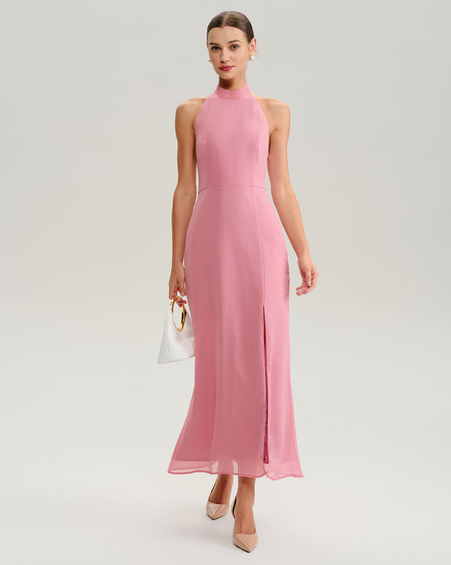 Women's Woven Polyester Maxi Dresses Dresses - RIHOAS