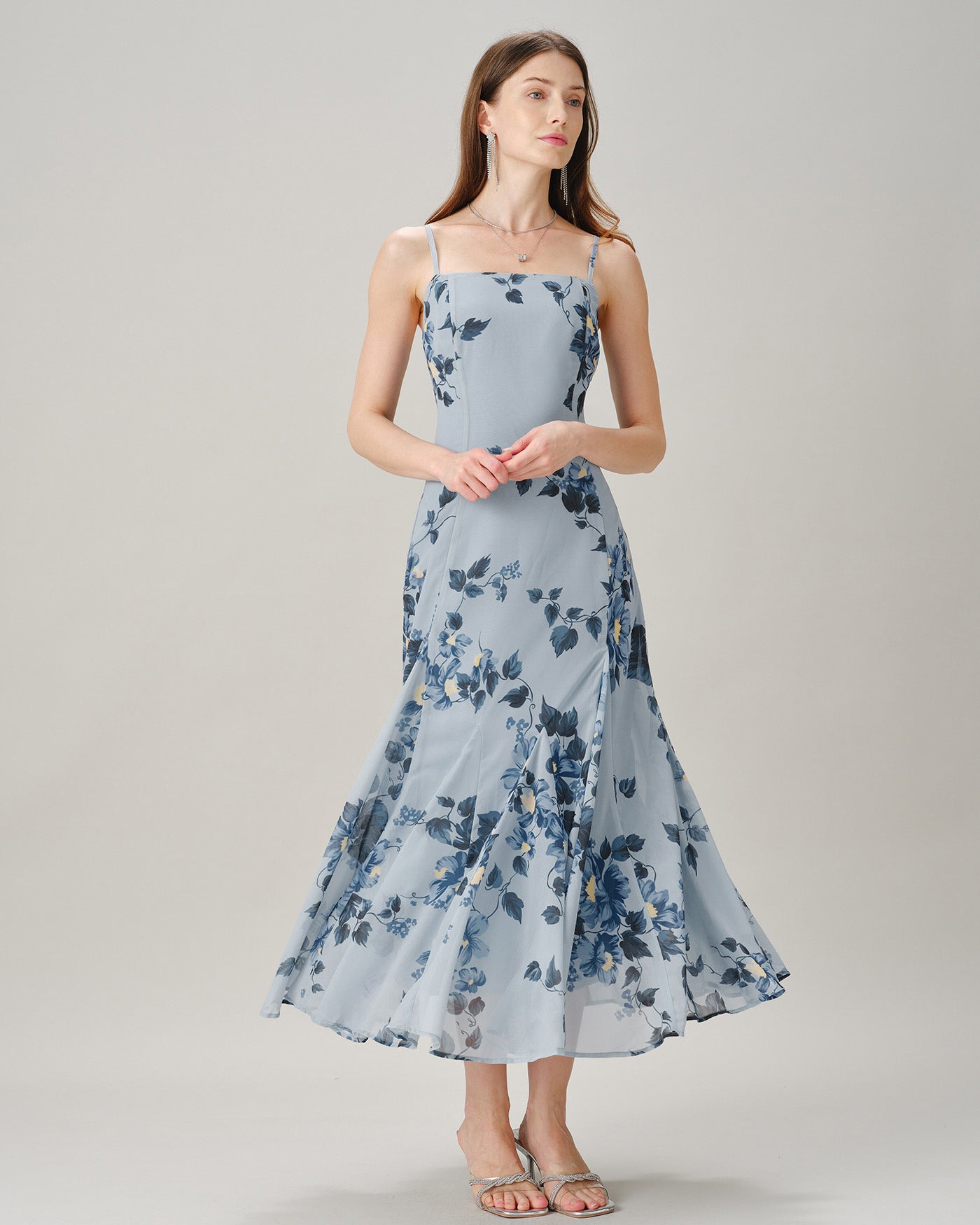 Women's Woven Polyester Maxi Dresses Dresses - RIHOAS
