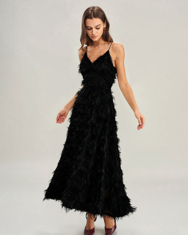 Women's Woven Polyester Maxi Dresses Dresses - RIHOAS