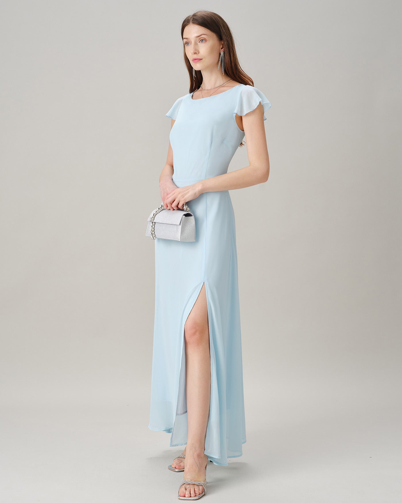 Women's Woven Polyester Maxi Dresses Dresses - RIHOAS