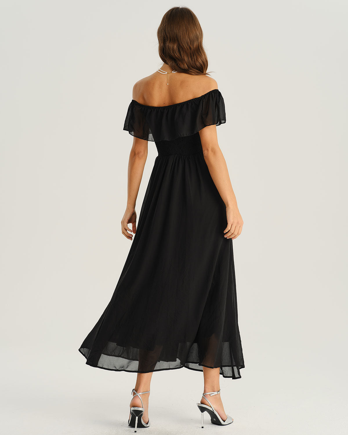 Women's Woven Polyester Maxi Dresses Dresses - RIHOAS