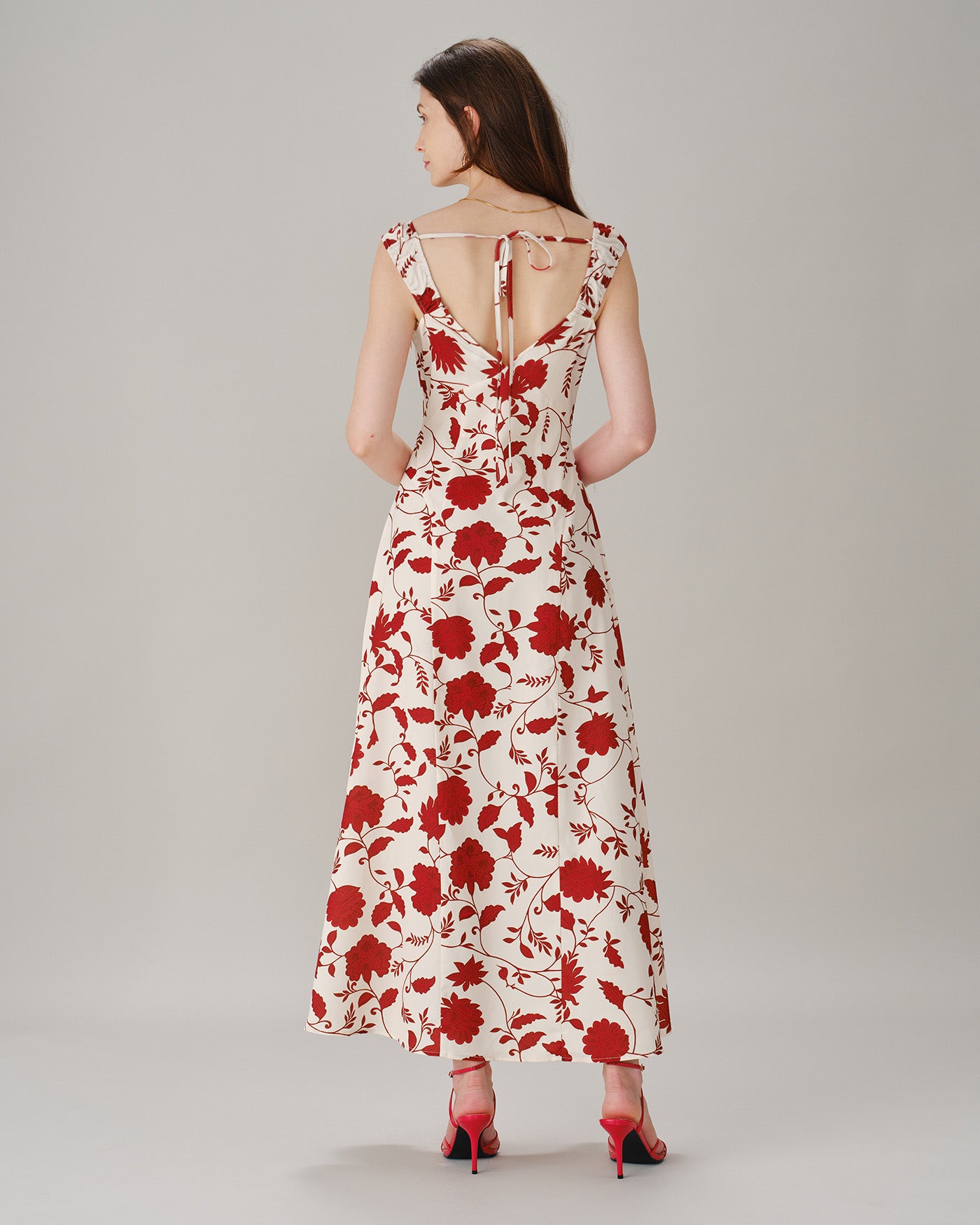 Women's Woven Polyester Maxi Dresses Dresses - RIHOAS