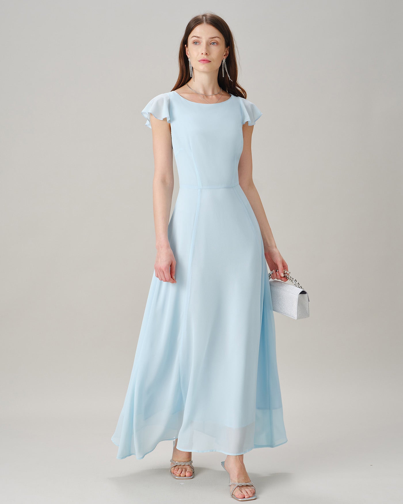 Women's Woven Polyester Maxi Dresses Dresses - RIHOAS