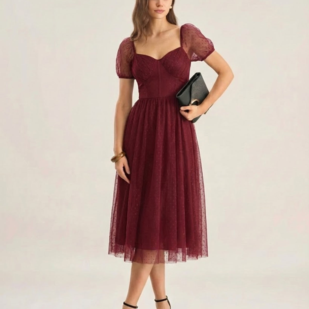 aero midi dress red Princess Polly Aero Midi Dress Red M (8-10)
