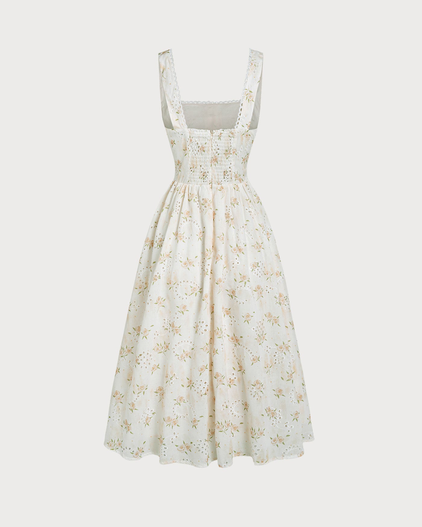 Women's Woven Polyester Midi Dress Dresses - RIHOAS
