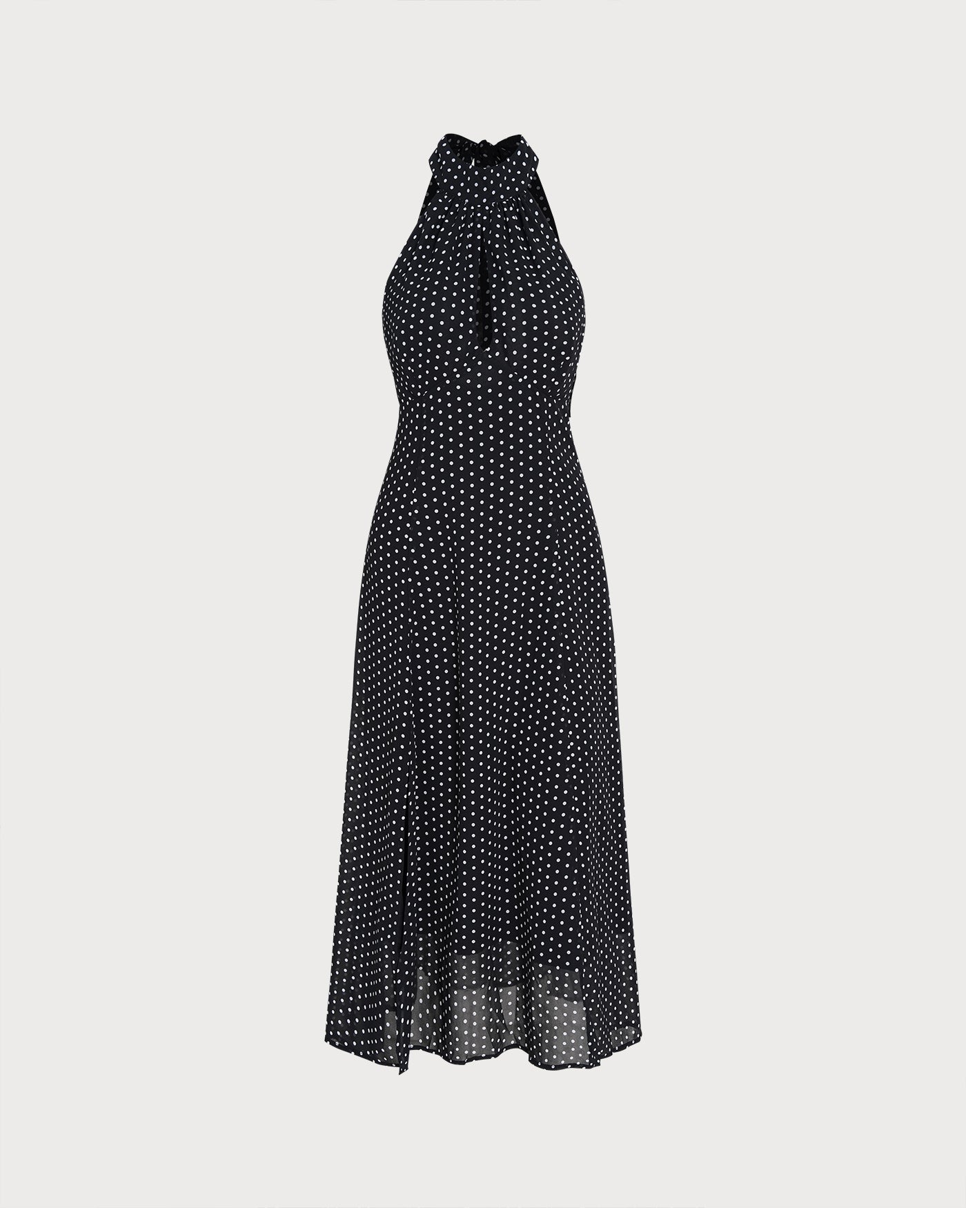Women's Woven Polyester Midi Dress Dresses - RIHOAS