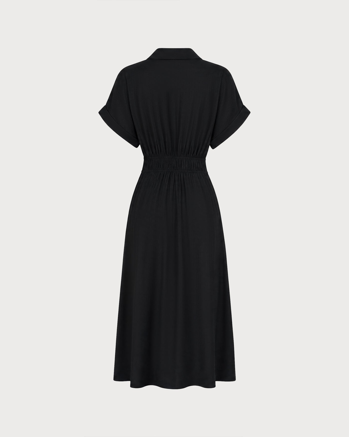 Women's Woven Polyester Midi Dress Dresses - RIHOAS