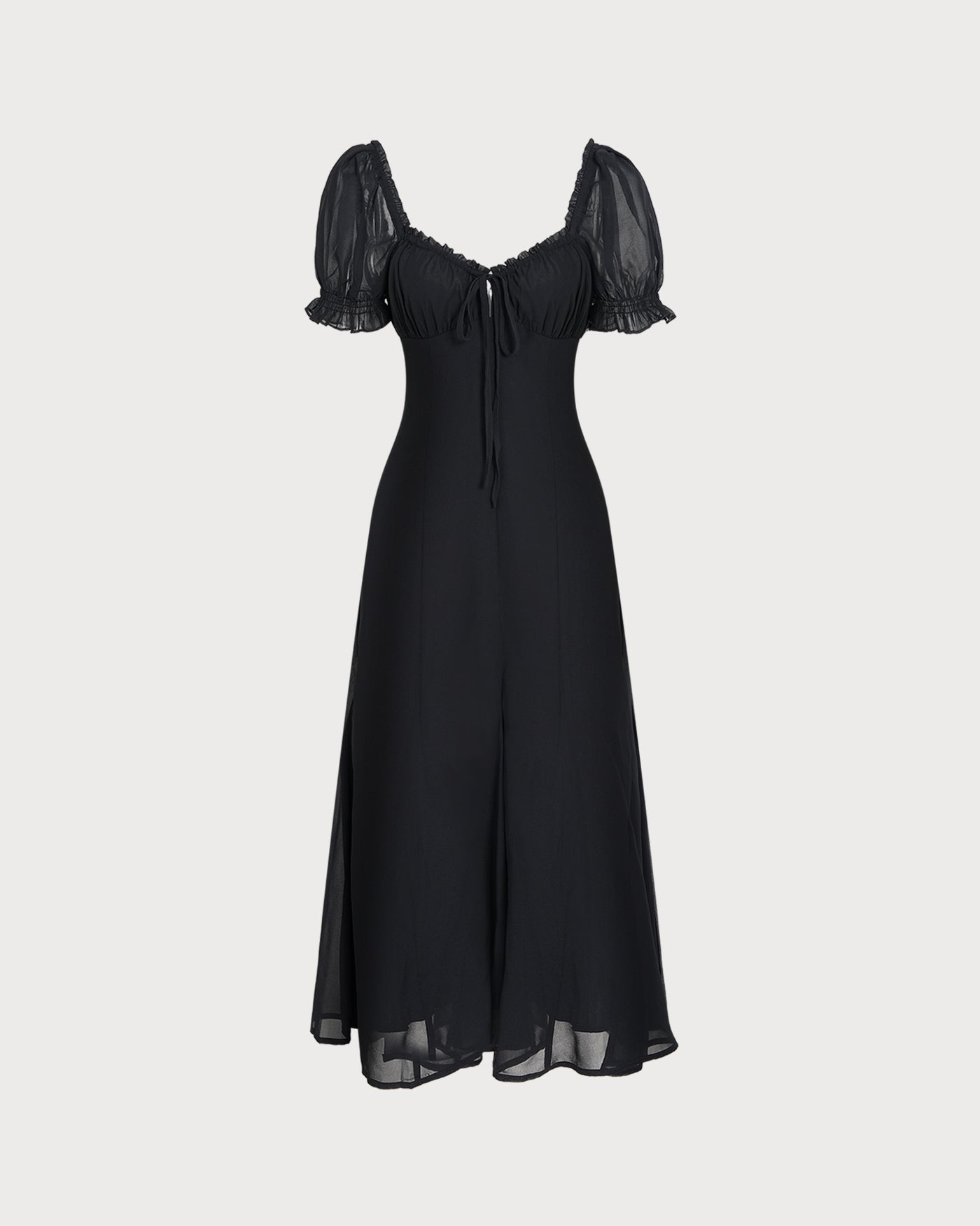 Women's Woven Polyester Midi Dress Dresses - RIHOAS