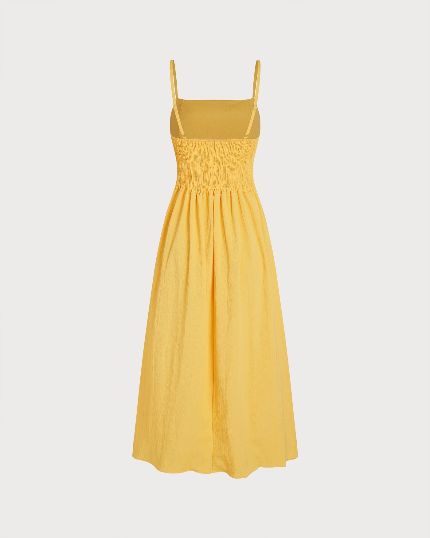 Women's Woven Polyester Midi Dress Dresses - RIHOAS
