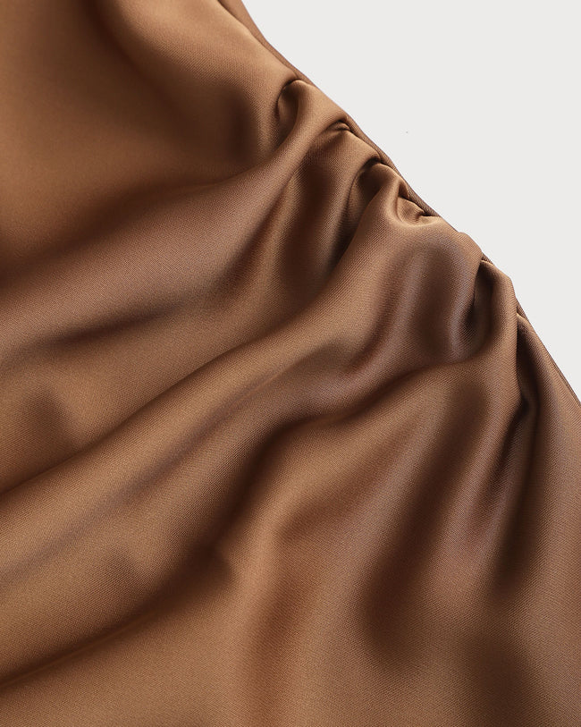 Women's Woven Polyester Midi Dresses Dresses - RIHOAS