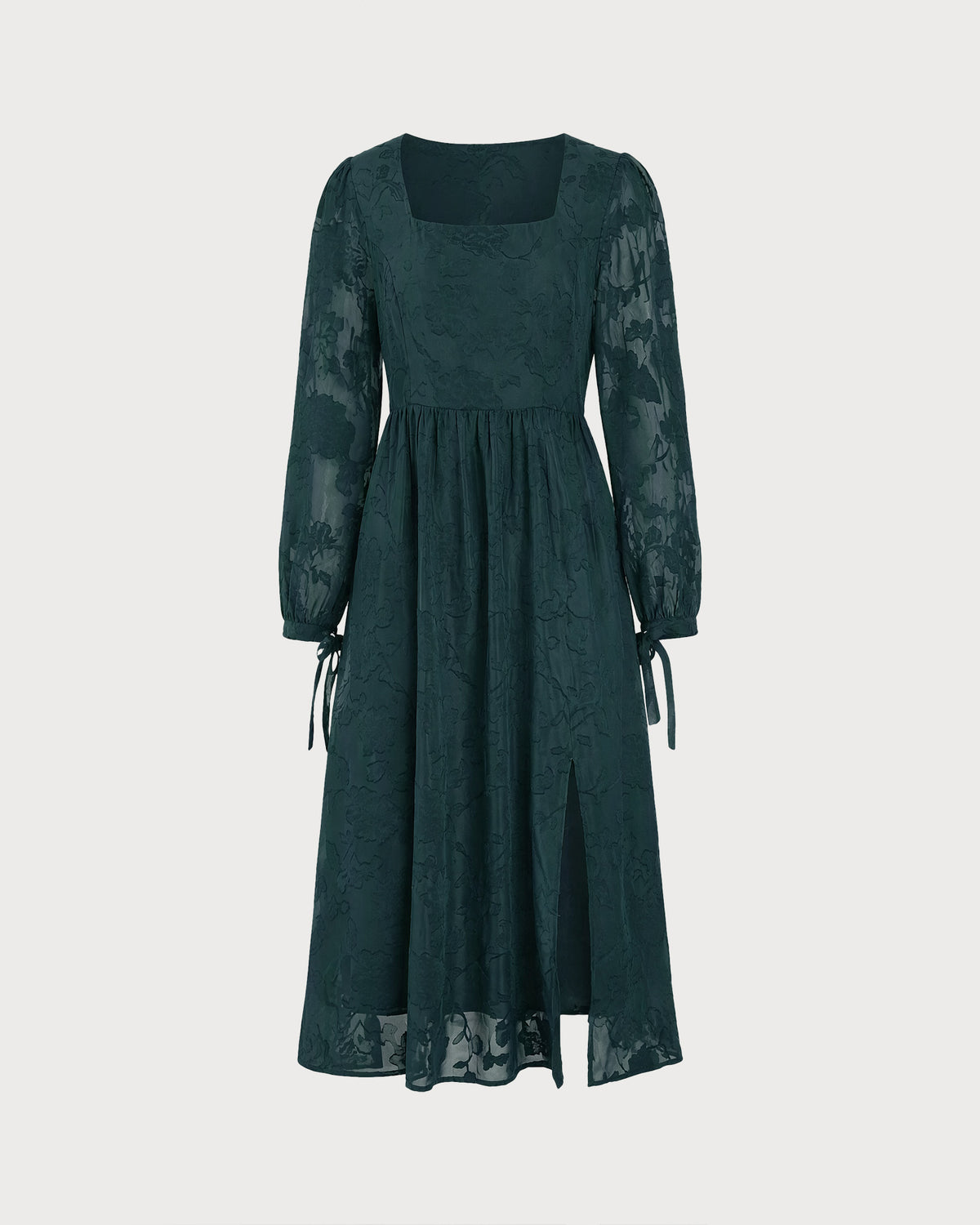 Women's Woven Polyester Midi Dresses - RIHOAS - 04