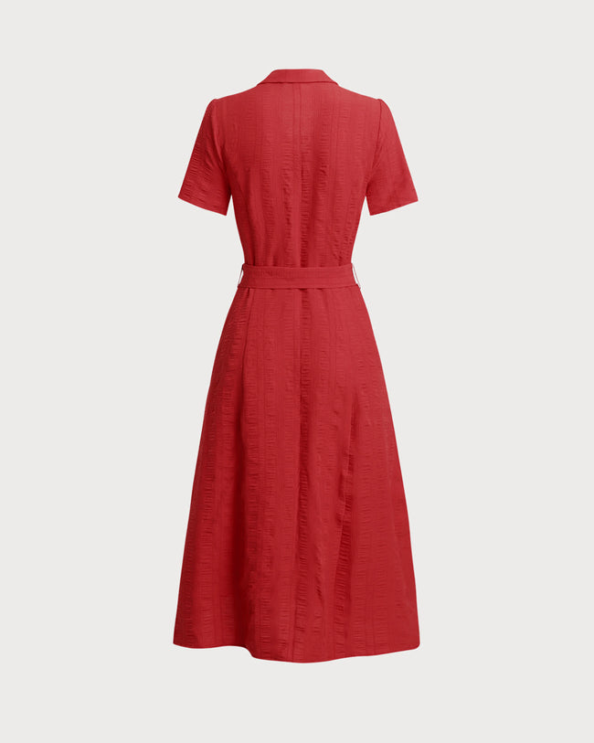Women's Woven Polyester Midi Dresses Dresses - RIHOAS
