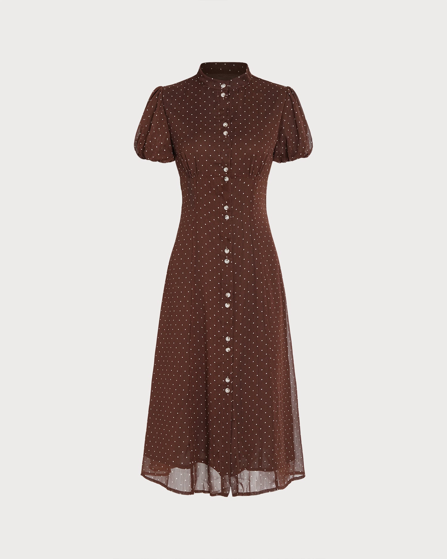 Women's Woven Polyester Midi Dresses - RIHOAS