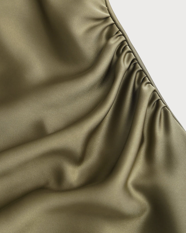 Women's Woven Polyester Midi Dresses Dresses - RIHOAS