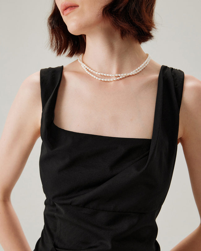 Women's Woven Polyester Midi Dresses Dresses - RIHOAS