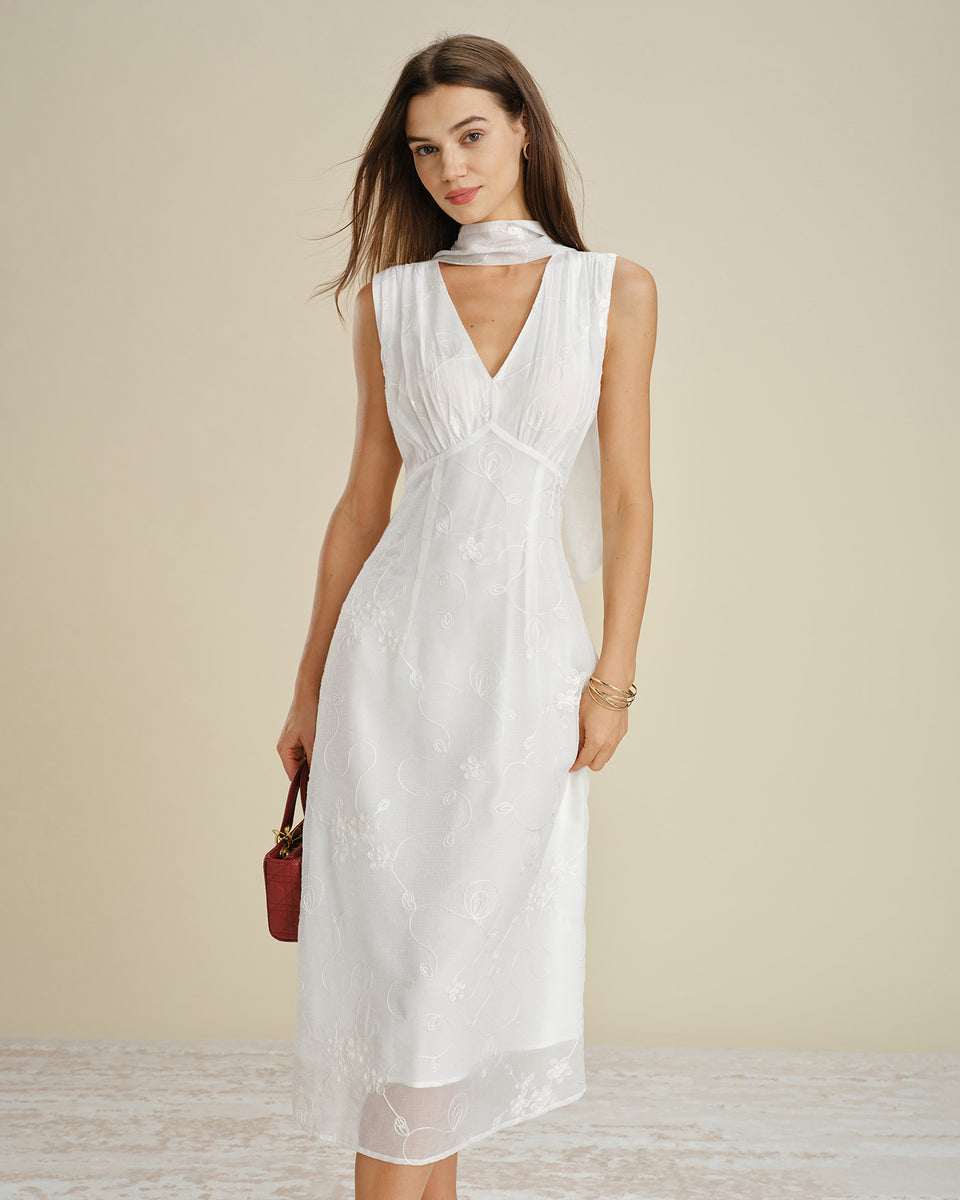 keyhole dress white Khloe White Strapless Mini Dress main image 0