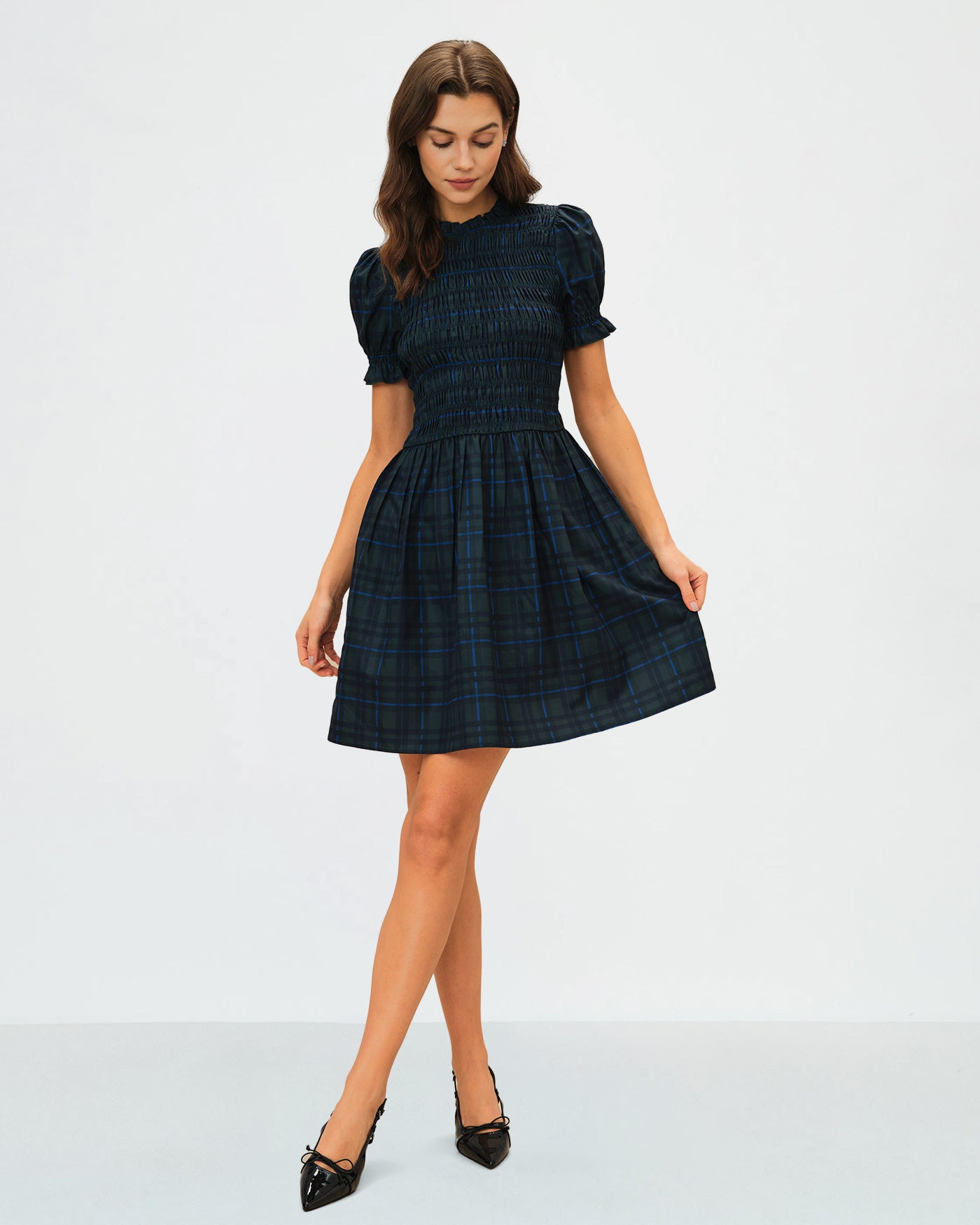 Women's Woven Polyester Mini Dress Dresses - RIHOAS