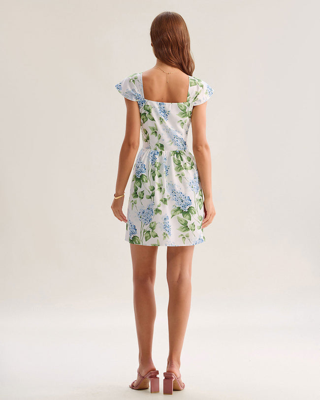 Women's Woven Polyester Mini Dress Dresses - RIHOAS