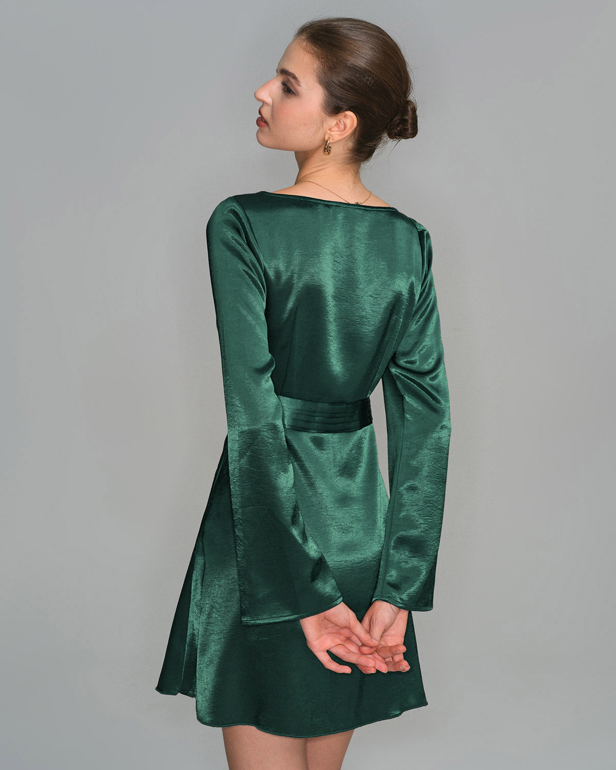 Women's Woven Polyester Mini Dress Dresses - RIHOAS