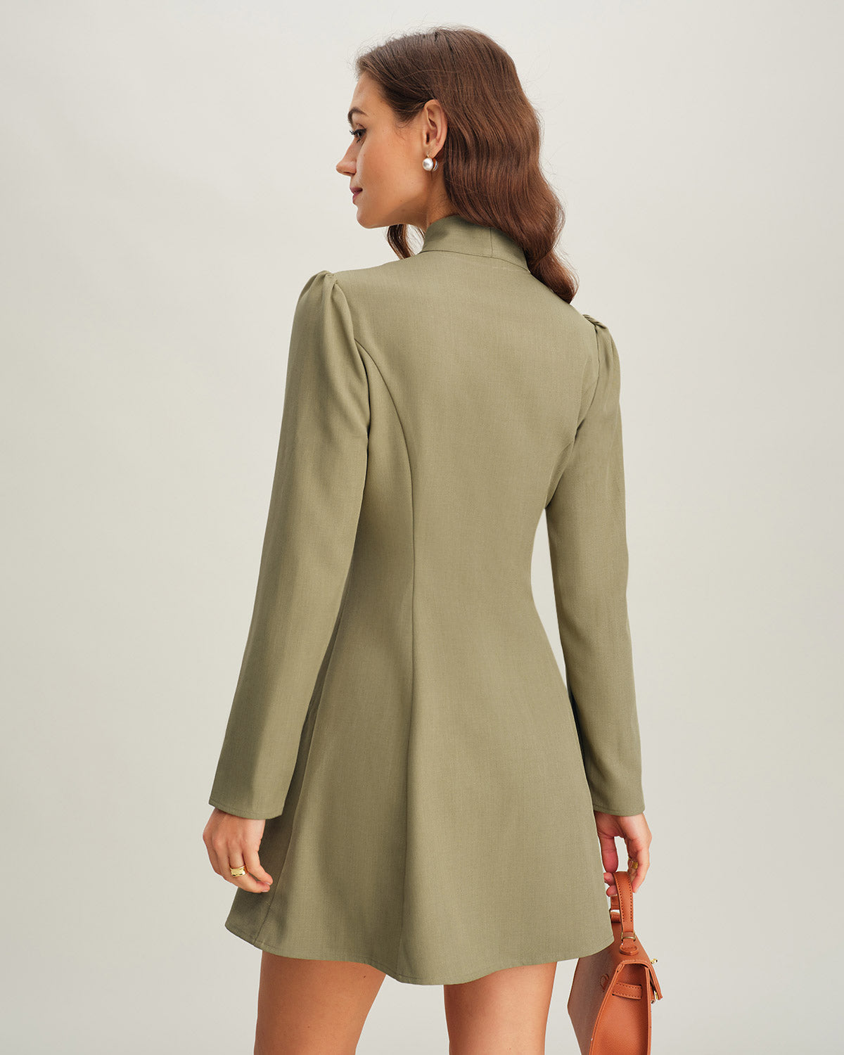 Women's Woven Polyester Mini Dress Dresses - RIHOAS