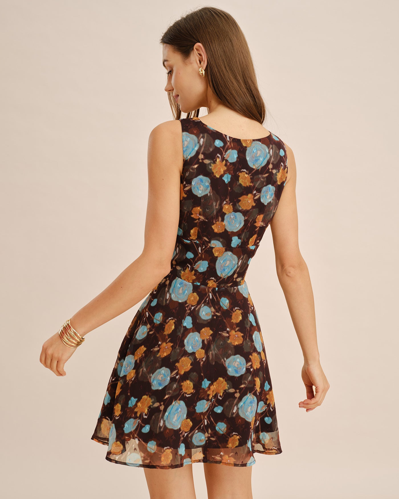 Women's Woven Polyester Mini Dress Dresses - RIHOAS