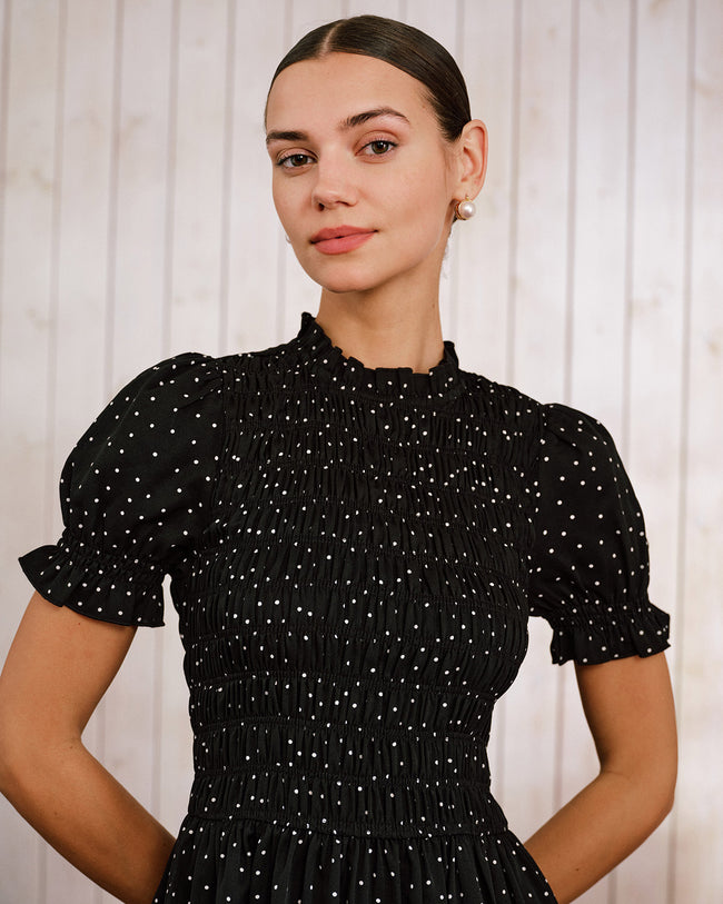 Women's Woven Polyester Mini Dress Dresses - RIHOAS