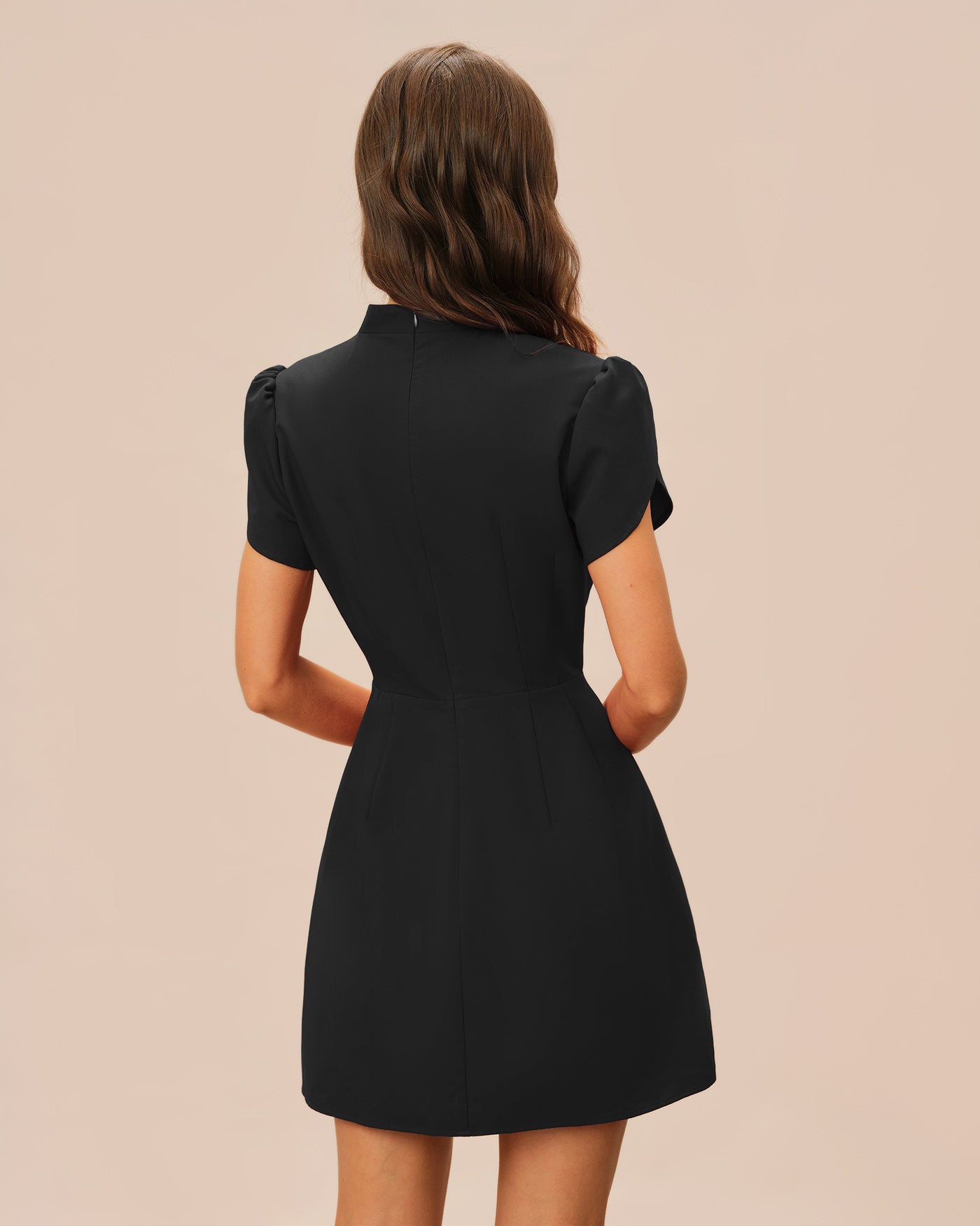 Women's Woven Polyester Mini Dress Dresses - RIHOAS
