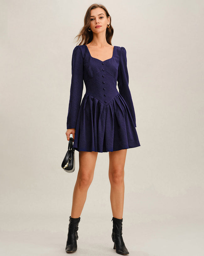 Women's Woven Polyester Mini Dress Dresses - RIHOAS