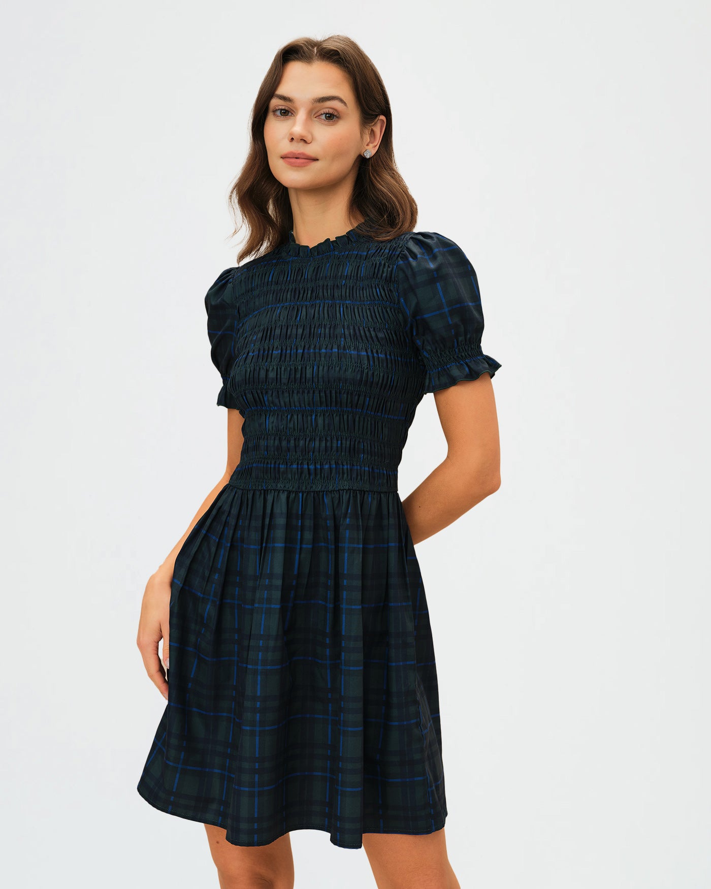 Women's Woven Polyester Mini Dress Dresses - RIHOAS