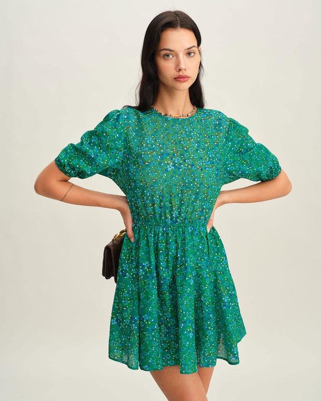 Women's Woven Polyester Mini Dress Dresses - RIHOAS