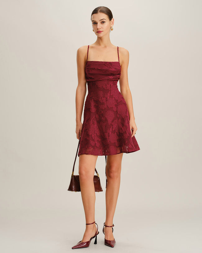 Women's Woven Polyester Mini Dress Dresses - RIHOAS