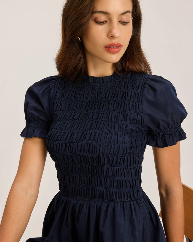 Women's Woven Polyester Mini Dress Dresses - RIHOAS