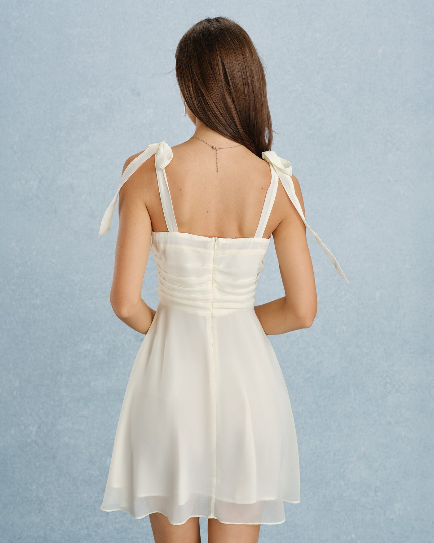 Women's Woven Polyester Mini Dress Dresses - RIHOAS