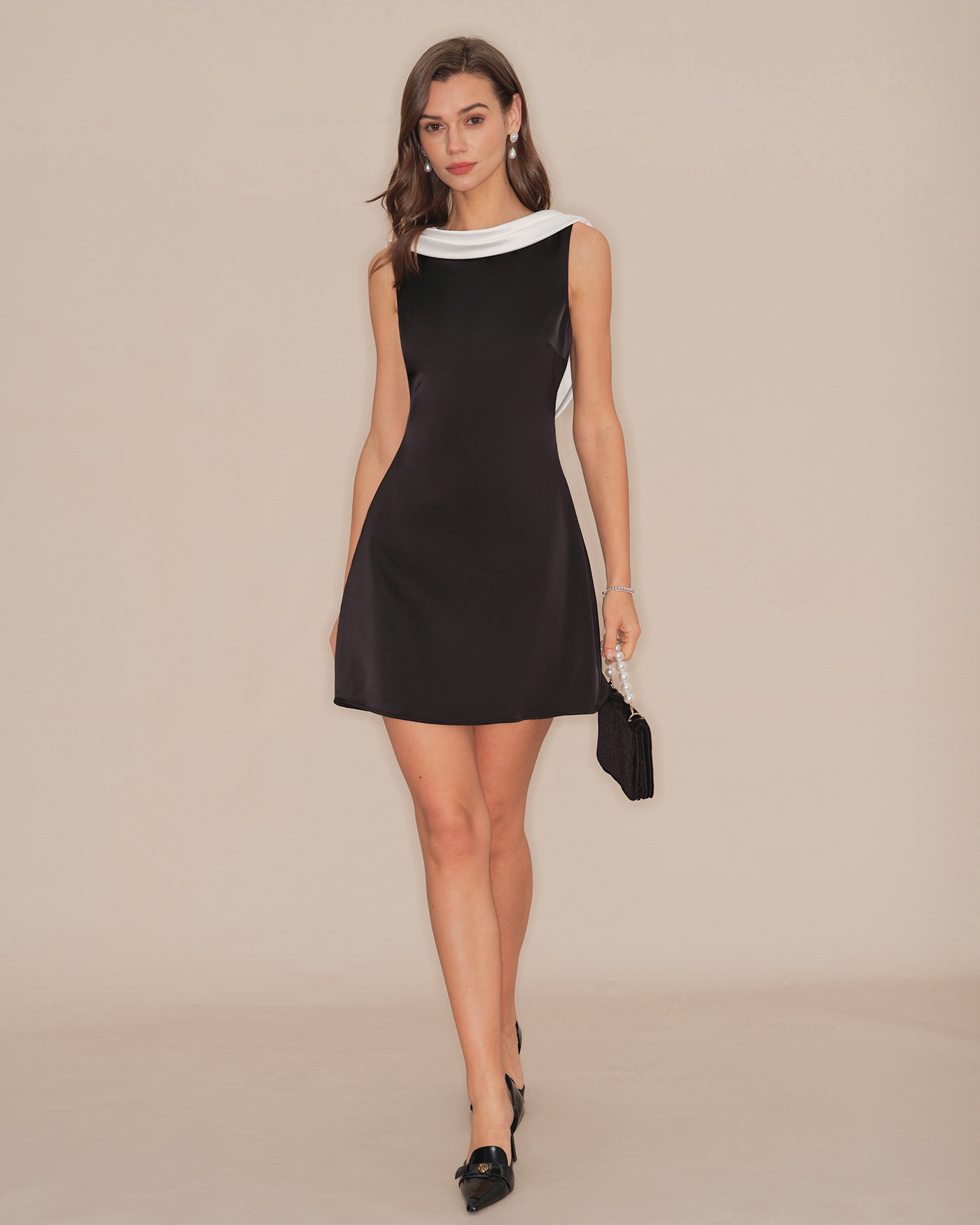 Women's Woven Polyester Mini Dress Dresses - RIHOAS