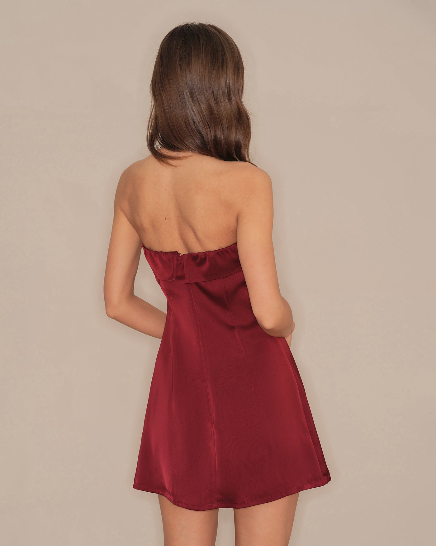 Women's Woven Polyester Mini Dress Dresses - RIHOAS