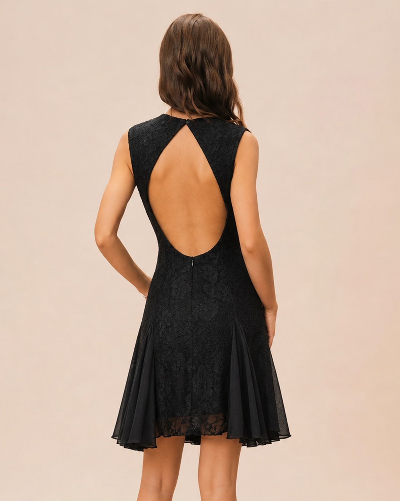 Women's Woven Polyester Mini Dresses Dresses - RIHOAS