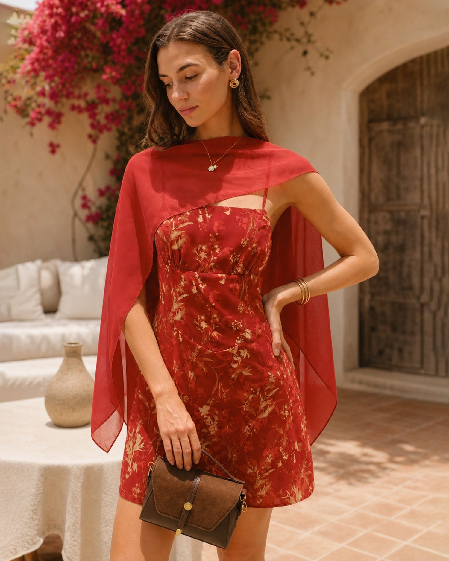 Women's Woven Polyester Mini Dresses Dresses - RIHOAS