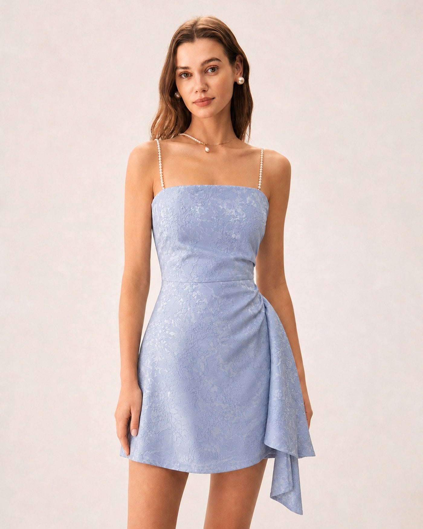 Women's Woven Polyester Mini Dresses Dresses - RIHOAS