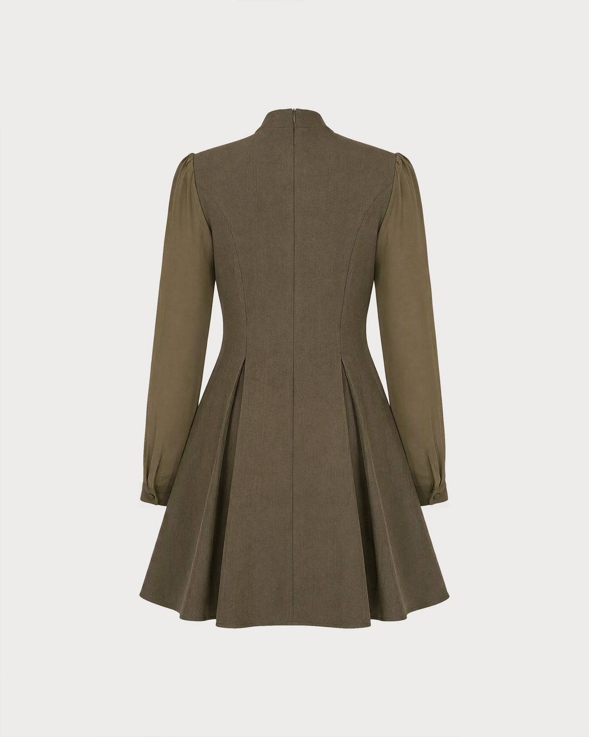 Women's Woven Polyester Mini Dresses - RIHOAS - 06