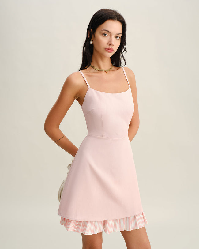 Women's Woven Polyester Mini Dresses Dresses - RIHOAS