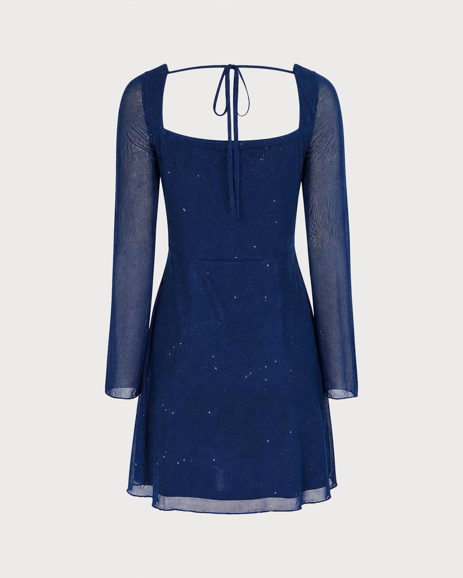 Women's Woven Polyester Mini Dresses - RIHOAS