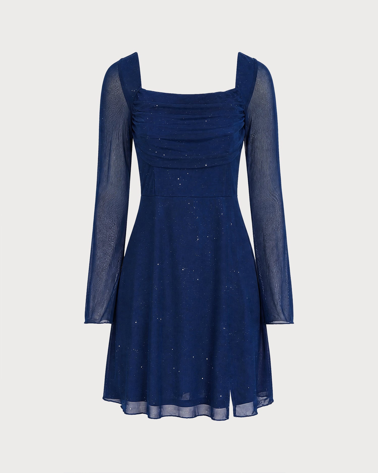 Women's Woven Polyester Mini Dresses - RIHOAS