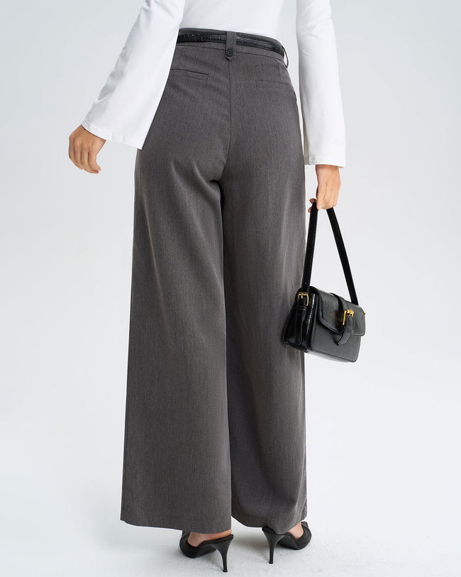 Women's Woven Polyester Pants Bottoms - RIHOAS