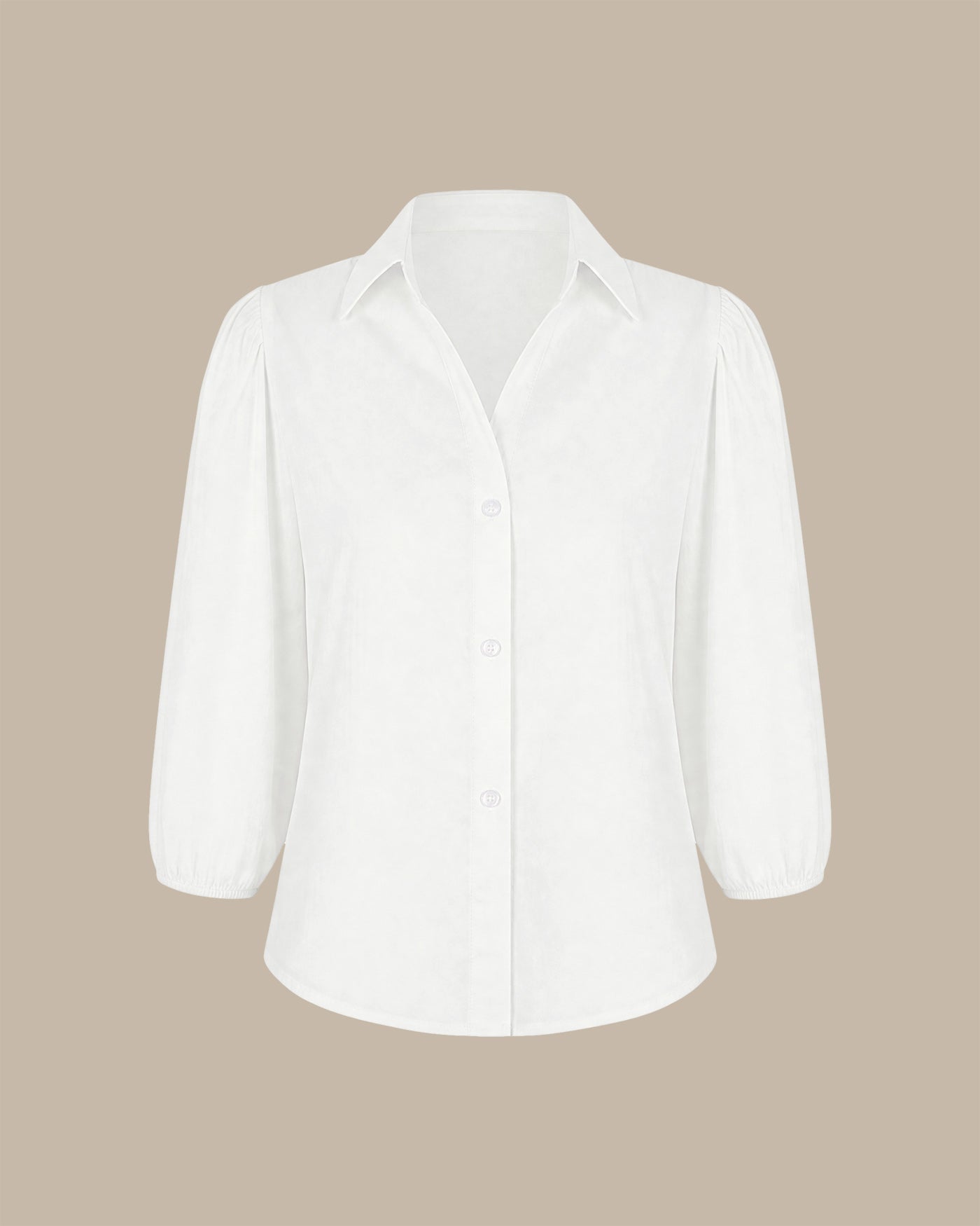 Women's Woven Polyester Shirt Tops - RIHOAS