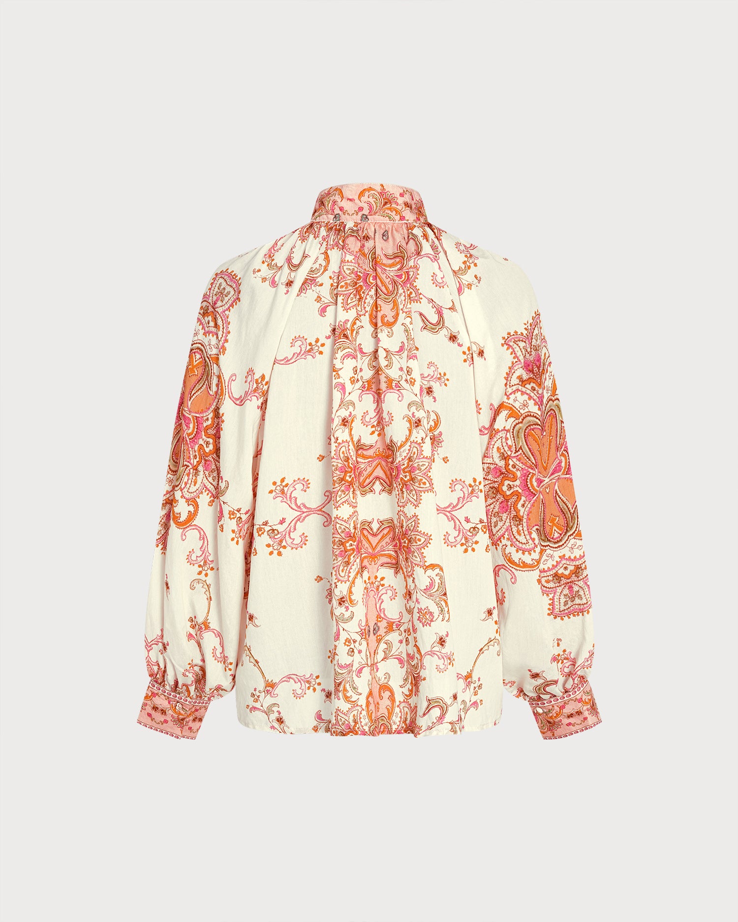 Apricot Turtle Floral Button Shirt 03