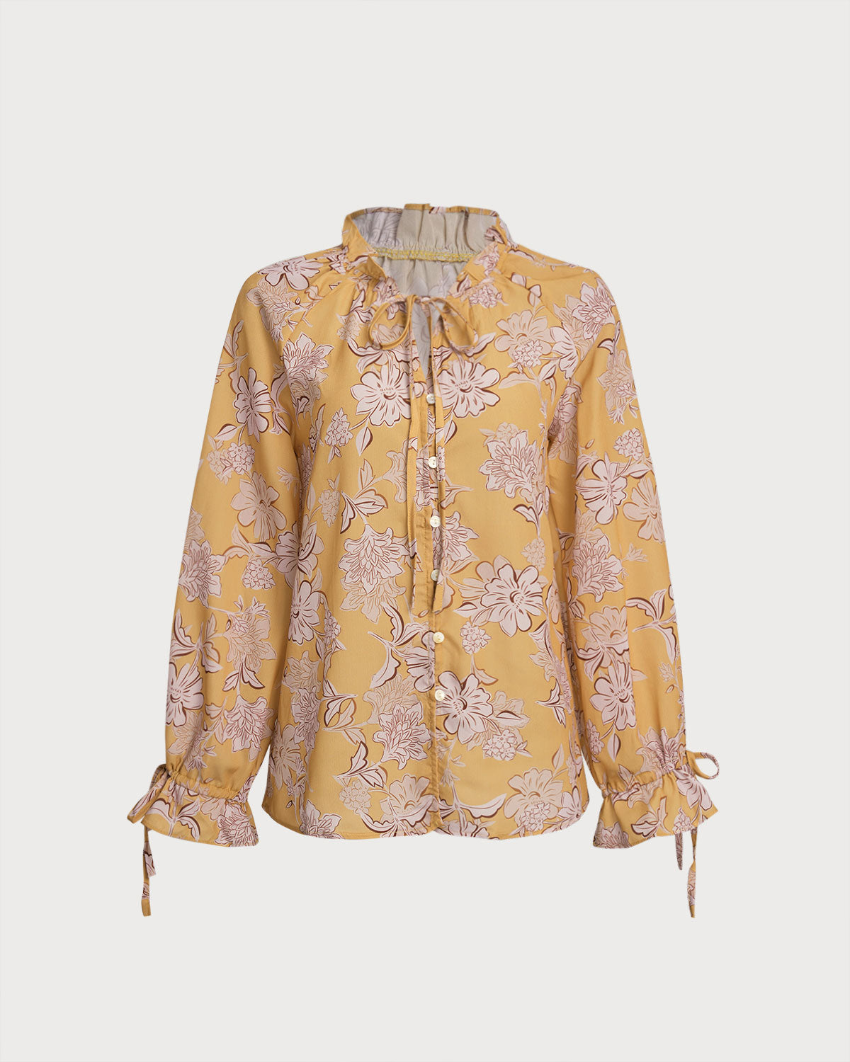 Women's Woven Polyester Shirt Tops - RIHOAS