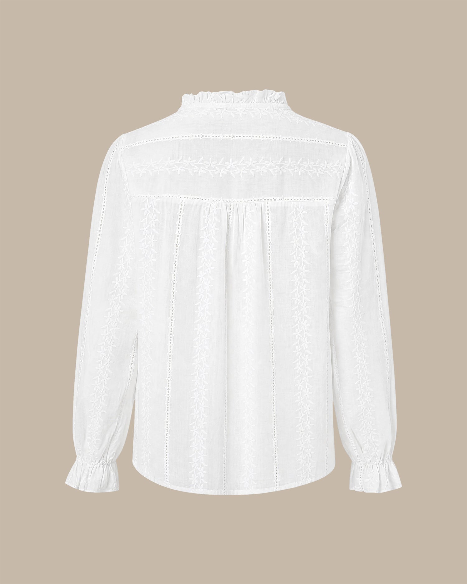 Women's Woven Polyester Shirt Tops - RIHOAS