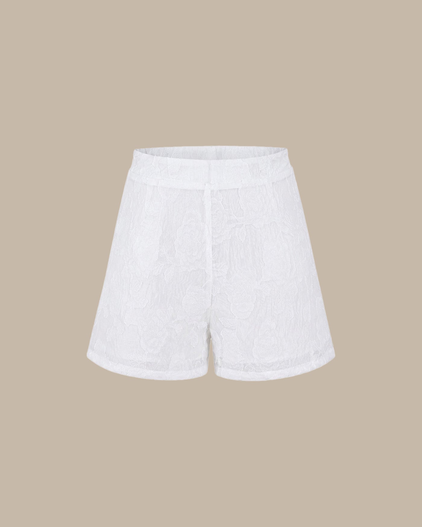 Women's Woven Polyester Shorts Bottoms - RIHOAS