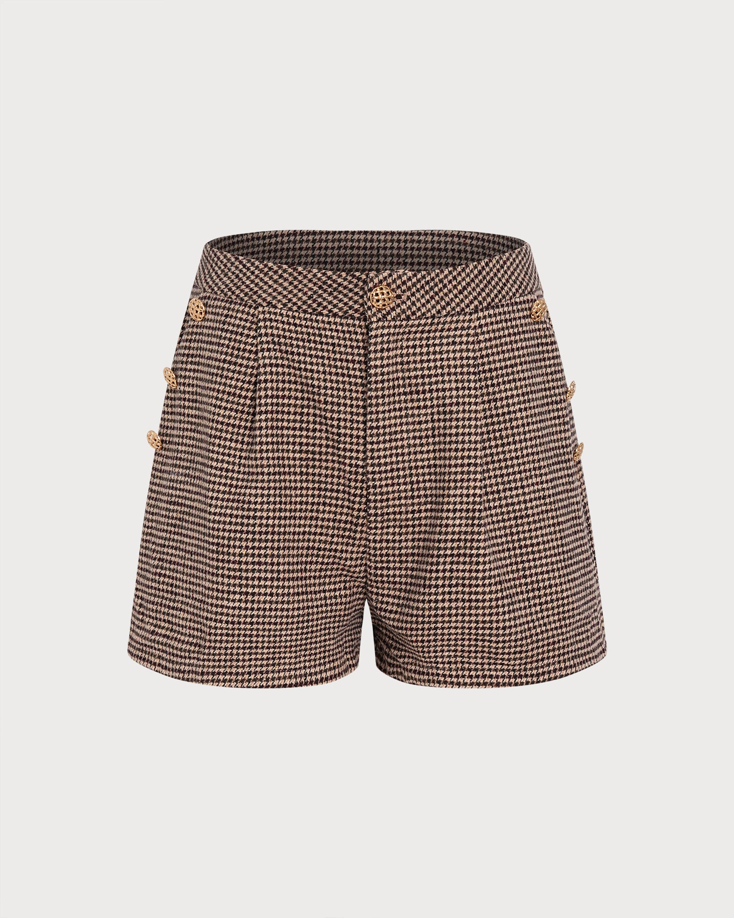 Women's Woven Polyester Shorts - RIHOAS - 01