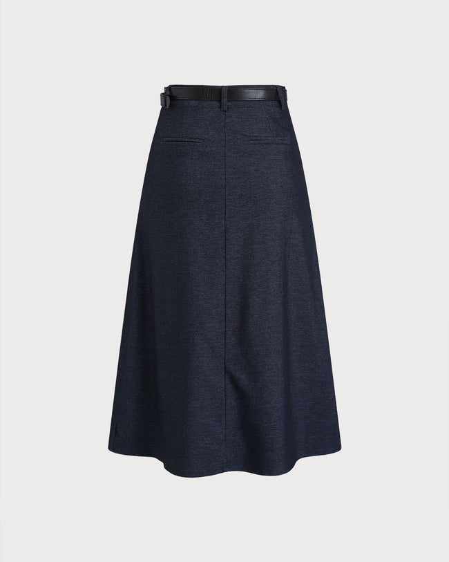 Women's Woven Polyester Skirt Bottoms - RIHOAS
